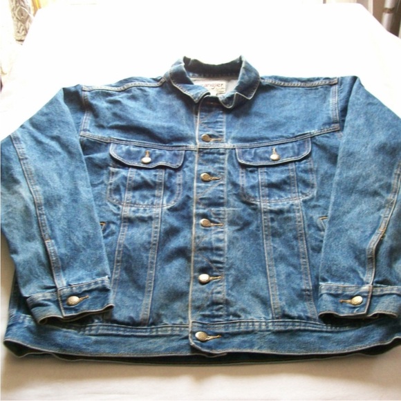 Vintage 1980's Wrangler Rugged Wear Jean Jacket - Picture 5 of 7